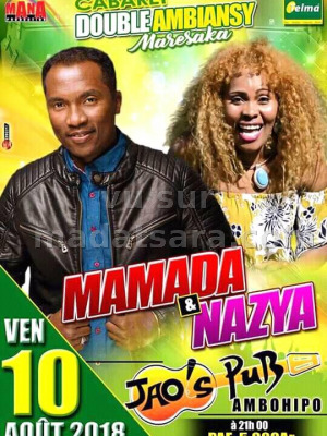 Mamada‍ & Nazya‍ en concert JAO'S PUB‍