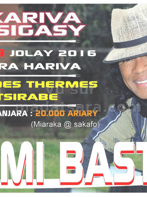 Mami Bastah - Takariva Gasigasy - Hotel des Thermes Antsirabe
