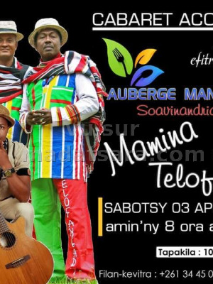 Mamina‍ - Telo fangady‍ - Auberge Mangarivotra Soavinandriana Itasy