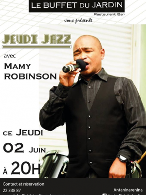 Mamy Robinson - Jeudi Jazz au Buffet du Jardin