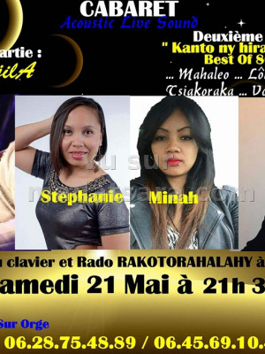 Mamy, Stéphanie, Minah & Haja - Revy Njila & Kanto ny hira malagasy à l'Atelier Savigny-sur-Orge