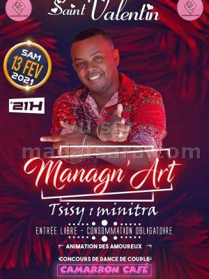 Managn'Art Camarron Cafe Mangarivotra Toamasina