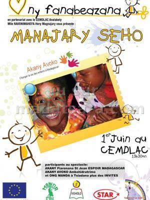 Ny Fanabeazana : En partenariat avec la CEMDLAC, Mlle Ravonimahefa Hery Manajary présente : Manajar