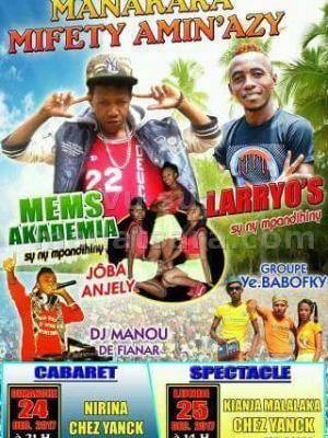 Manakara mifety aminazy avec Mem's Akademia & Joba Anjely