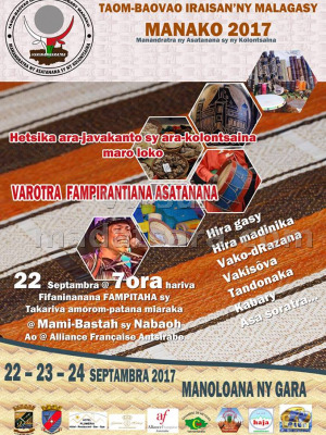 Manako 2017 - taom-baovao iraisan'ny Malagasy - AF - Alliance Française d'Antsirabe‍