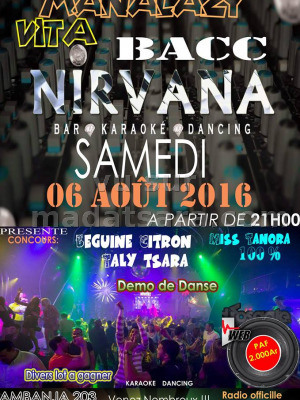 Manala azy vita bacc au Nirvana