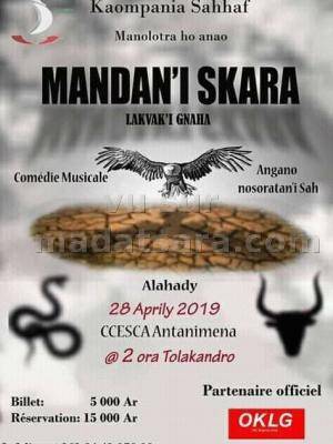 Mandan'i Skara comédie musicale CCESCA Antanimena