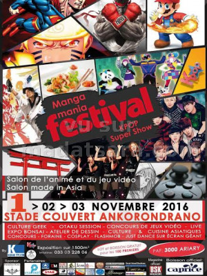 Manga Mania Festival 4ème éditio - Stade couvert Ankorondrano‍