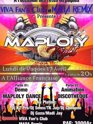 Maploly night - AF - Alliance Française de Mahajanga‍