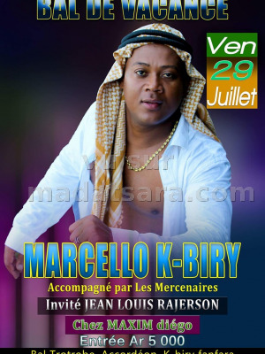Marcello K-Biry - Bal de vacance - Chez Maxim Diégo
