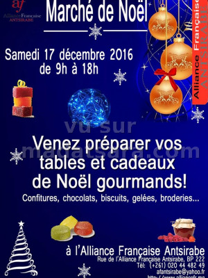 Marché de Noël - AF - Alliance Française d'Antsirabe‍