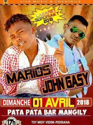 Mario & John Gasy en show case Pata-Patabar Toliary