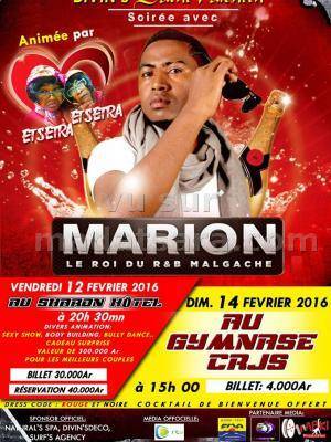 Marion en concert au Sharon Hôtel Saint-Valentin