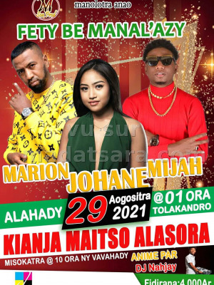 Marion‍ Johane‍ Mijah‍ - Kianja Maitso Alasora‍