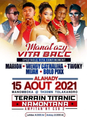 Marion‍ Wendy‍ Twokii‍ Mijah‍ Bolo‍ - Terrain Titanic Namontana