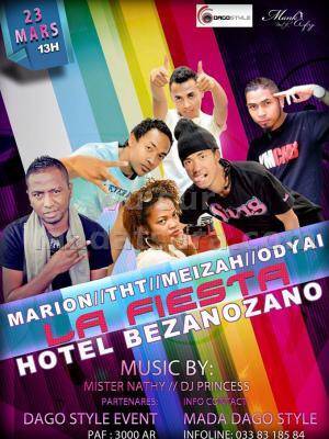 Marion, THT, Meizah, Odyai - La Fiesta Hotel Bezanozano Moramanga
