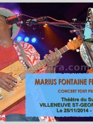 Marius Fontaine Fenoamby en concert tout public au Théâtre du Sud Villeneuve-St-Georges
