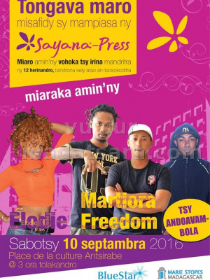 Martiora Freedom & Elodie - Place de la culture Antsirabe