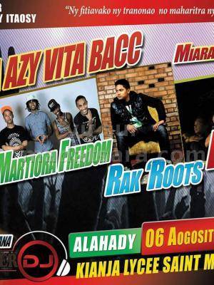 Martiora Freedom, Thiera Kougar, Rak Roots manal'azy vita bacc Lycée Saint Michel Itaosy