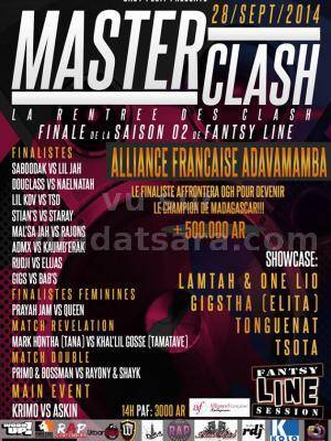 Master Clash Finale de la saison 2 de Fantsy Line à l'Alliance Française d'Andavamamba