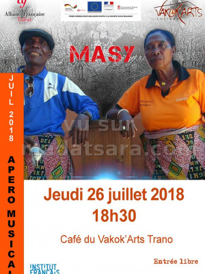 Masy‍ en concert Vakok'Arts Trano Toliary‍