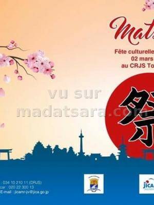 Matsuri - fête culturelle japonaise Gymnase CPJS Toamasina