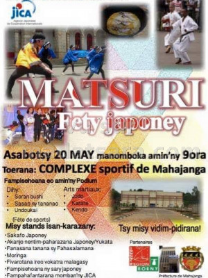 Matsuri fety japoney - Complexe sportif Mahajanga‍