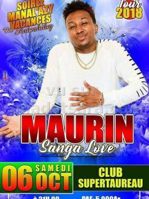 Maurin en show case Club Super Taureau Antsohihy