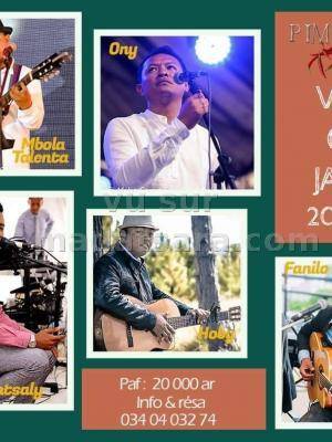 Mbola Talenta, Ony Rakotomalala, Hoby Ravelojaona, Antsaly Piment Café Behoririka