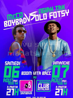 Mcco Boybad & Ngiah Tax Olo Fotsy - Boom Vita BACC - Jamagas Club Antalaha