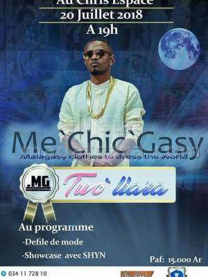 Me'chic gasy Espace Chris Morondava show case de Shyn