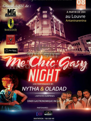 Me'Chic gasy night avec Nytha‍ & Oladad‍ - Le Louvre 313 Antaninarenina‍