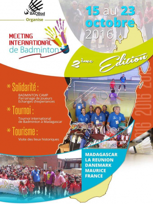 Meeting international de Badminton 2 édition