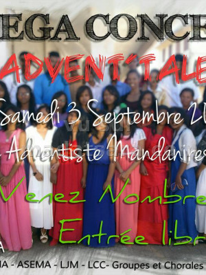Mega concert advent Talent - Eglise adventiste Mandaniresaka