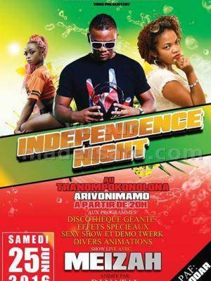 Meizah animée par Dj Natal de Madagascar - Independance Night au Tranompokonolona Arivonimamo