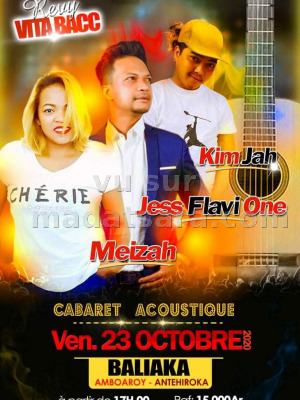 Meizah‍ Jess Flavi One‍ Kim Jah‍ - cabaret acoustique - Restaurant Baliaka Amboaroy Antehiroka‍
