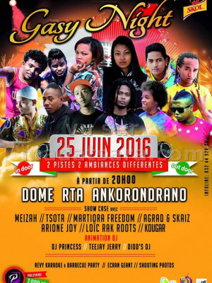 Meizah, Tsota, Martiora Freedom, Agrad & Skaiz, Arione Joy, Loic Rak Roots & Kougar - Gasy Night - Dome RTA Ankorondrano