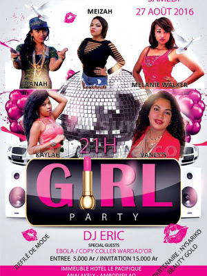 Meizah, Vaney's, Kaylah, Djanah & Melanie Walker - Girl Party au Bar HP Analakely Ambodifilao