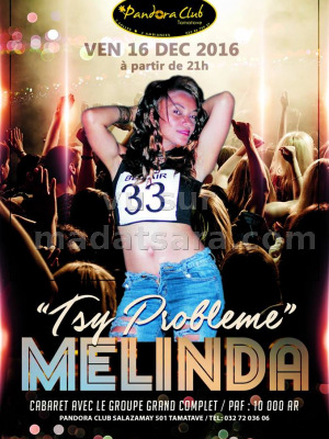 Melinda‍ en cabaret au grand complet Le Pandora CLUB tamatave 501‍