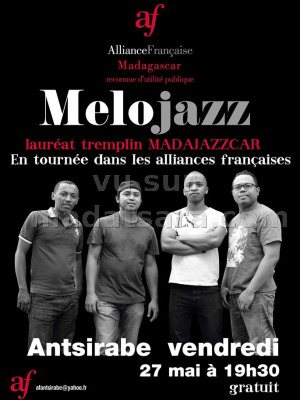Melojazz en concert à l'Alliance Française d'Antsirabe