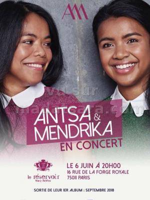 Mendrika & Antsa en concert Le Reservoir Paris
