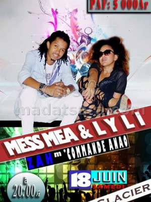 Mess Mea & Lyli - en concert au Glacier Analakely