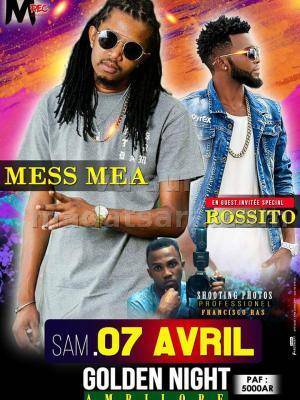 Mess Mea & Rossito Zik en show case Golden Night Ambilobe