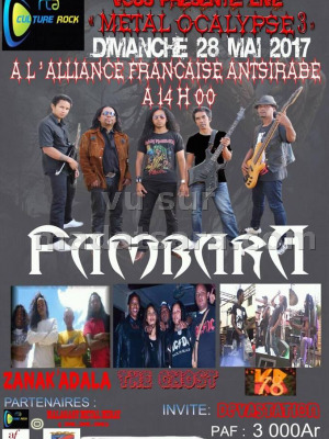 Metal Ocalypse 3 - AF Antsirabe avec Fambara‍ , Zanak'Adala, Ghost‍