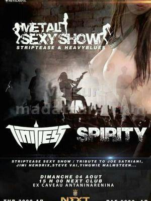 Metal sexy show Spirity Next Club Antaninarenina