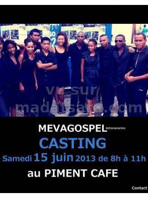Meva Gospel Casting au Piment Café