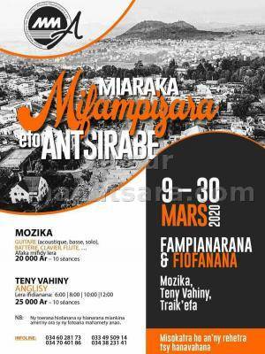 Miaraka mifampizara eto Antsirabe