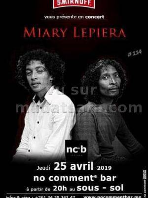 Miary Lepiera No Comment Bar Isoraka