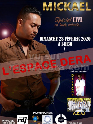 Mickael‍ en live - Espace Dera‍