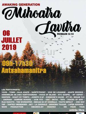 Mihoatra lavitra awaking génération Antsahamanitra
